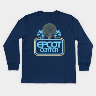 Epcot Center Throwback Version 1 Kids Long Sleeve T-Shirt